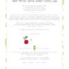 Shana Tova Certificaat achterkant