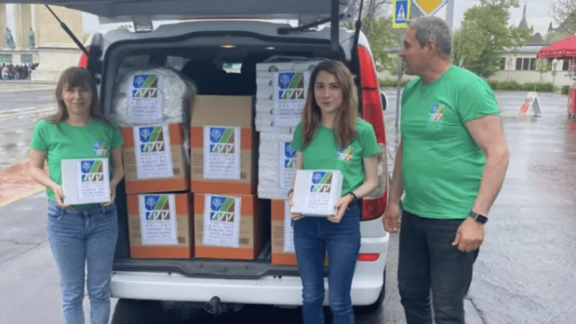 JNF verleent Humanitaire hulp in Hongarije