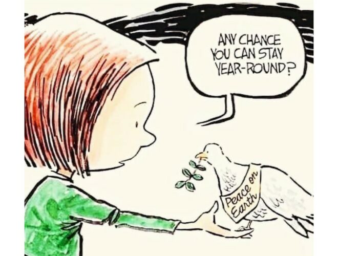 Joanne's blog 23 - vredesduif