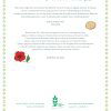 Pesach 5785 Boomcertificaat - achterkant
