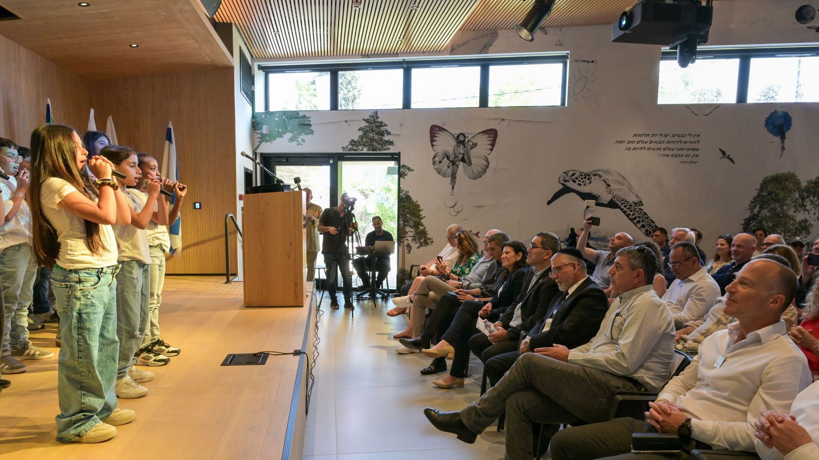 Opening JNF Holland Huis Migdal HaEmek - optreden