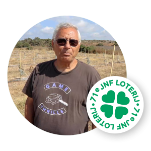 71e-jnf-loterij-boer Itzik, boer in Kibboets Adamit - 71e JNF loterij