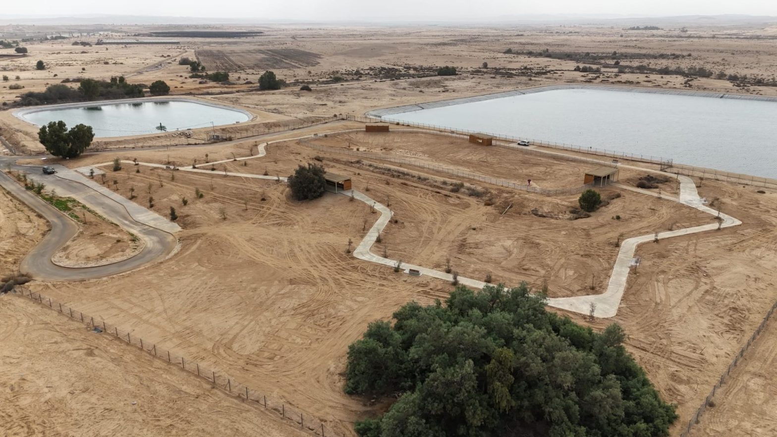 Voortgang Nitzana park