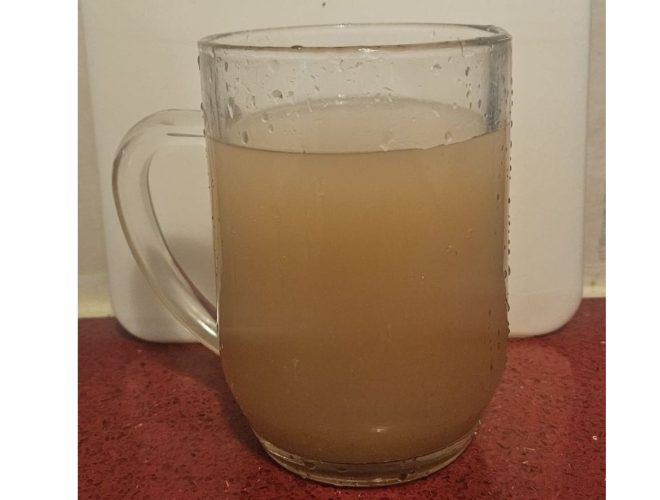 Joanne's blog 124 - Regen met zand in een glas