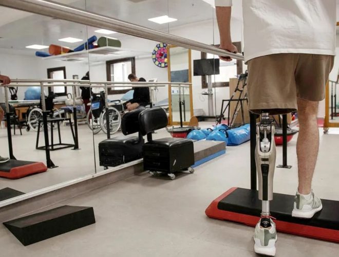 Revalidatiecentrum gewonden uit de oorlog