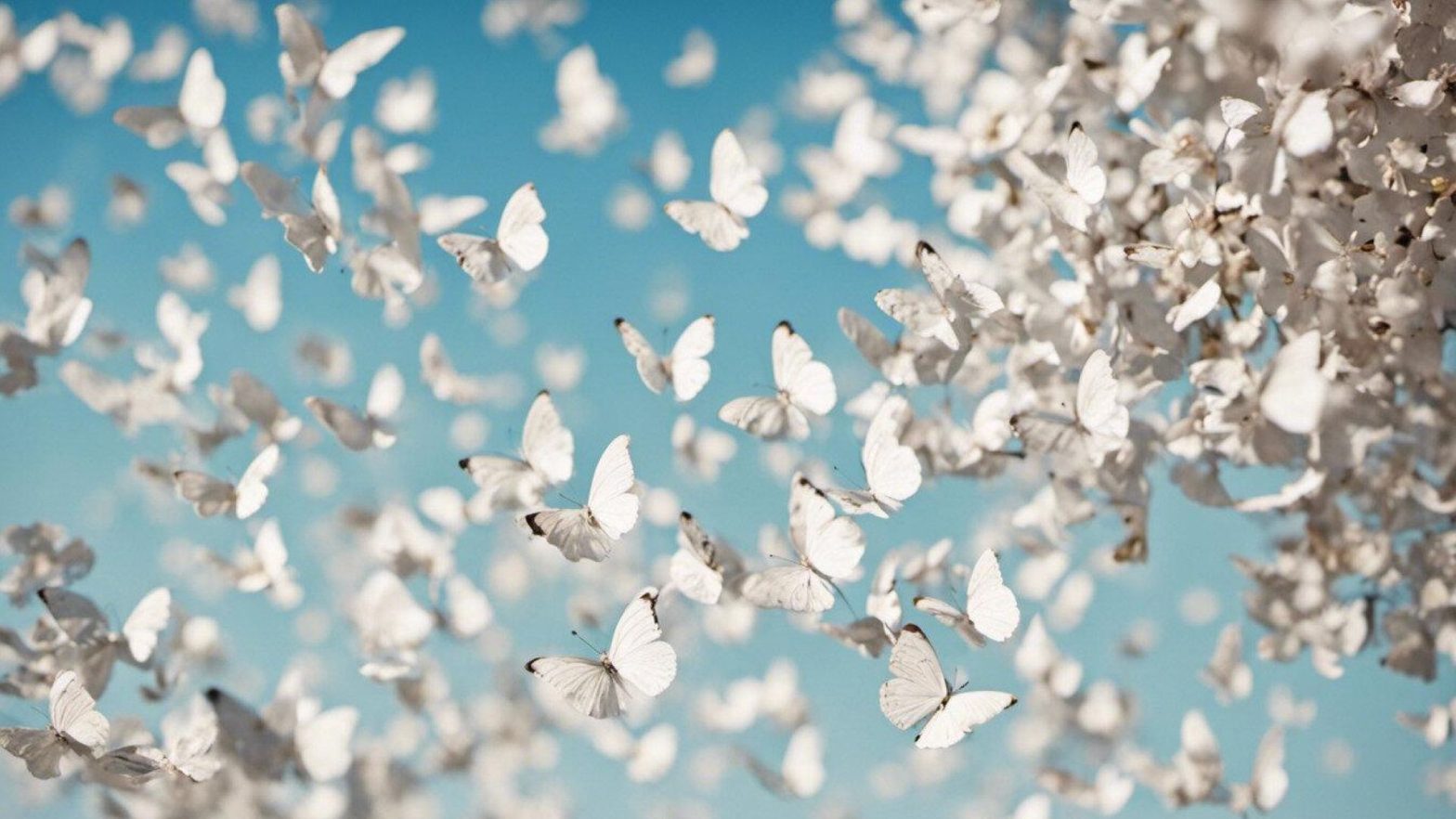 Joanne's blog 154 - witte vlinders